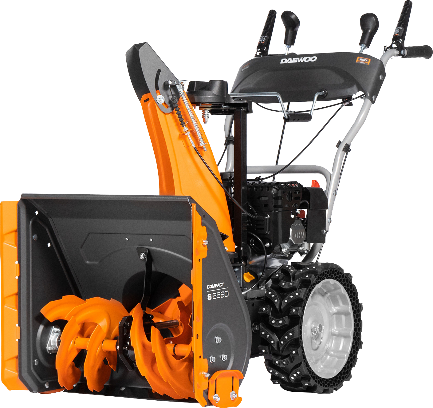 Изображение товара Бензиновый снегоуборщик DAEWOO S 6560 59 см 7 л.с. для очистки снега на больших площадях