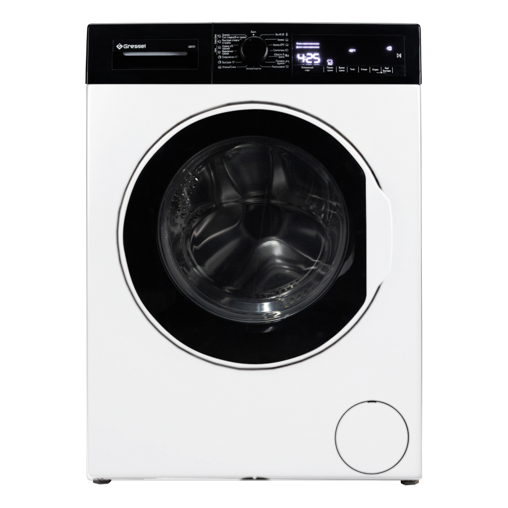 Изображение товара Стиральная машина Gressel UWS701 с сушкой, 8 кг, белая