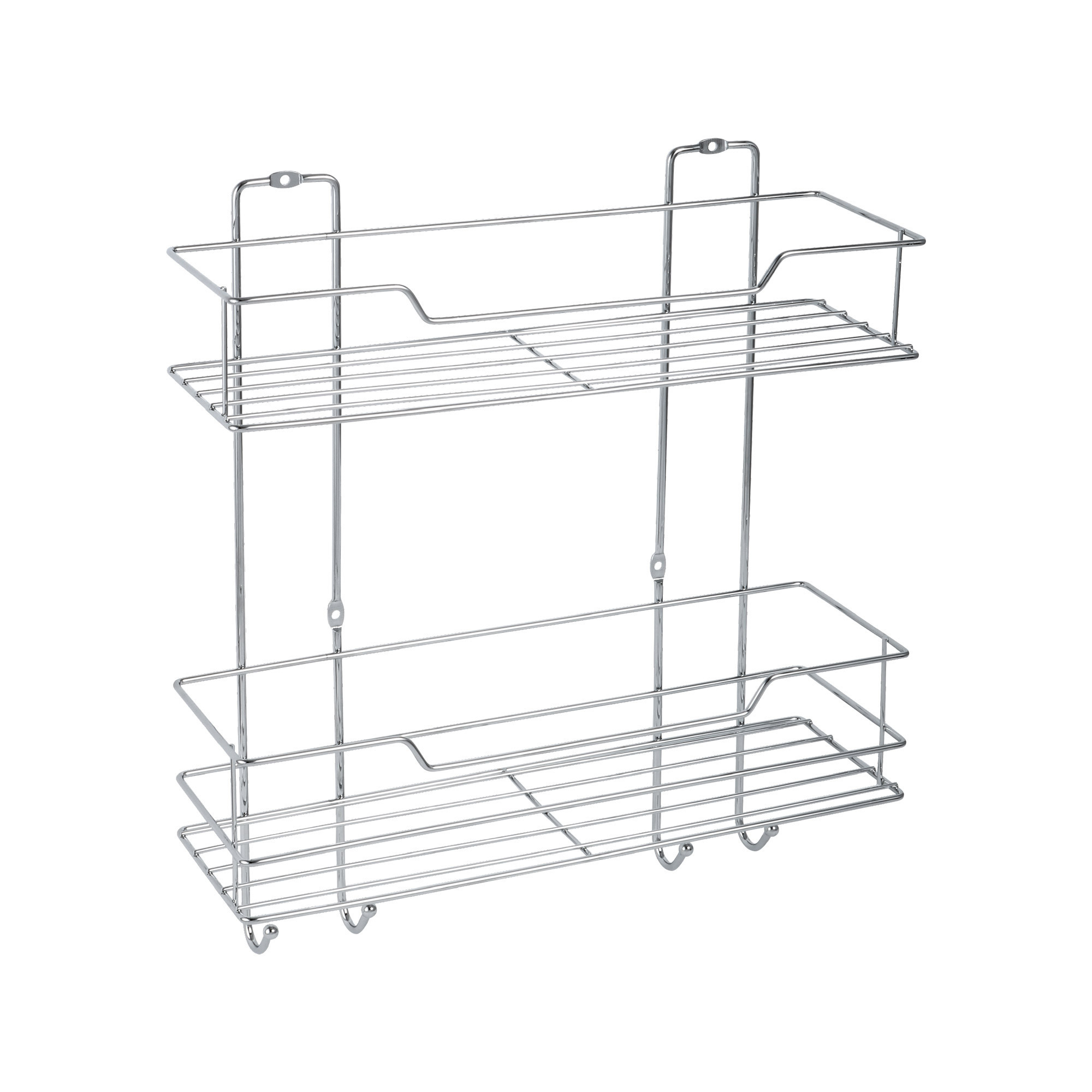 Изображение товара Полка для ванной Fixsen Real 35x39.8 см нержавеющая сталь цвет хром
