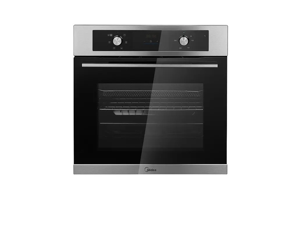 Изображение товара Встраиваемый духовой шкаф Midea MO47007GX 57.5х59.5х59.5 см цвет нержавеющая сталь