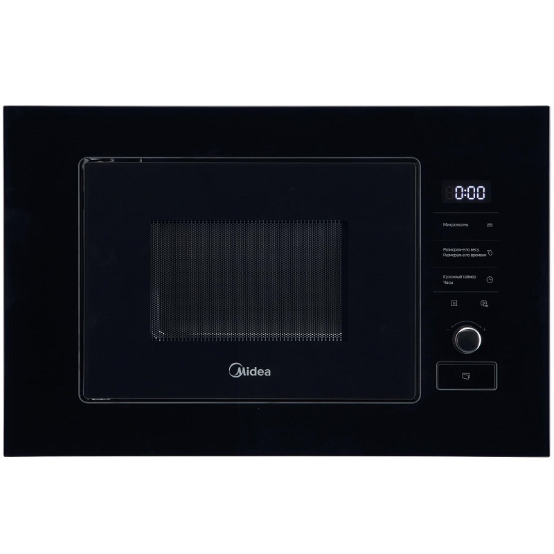 Изображение товара Встраиваемая микроволновая печь Midea MI92200GB (MI) 20 л 59.5x38.8x32 см цвет черный