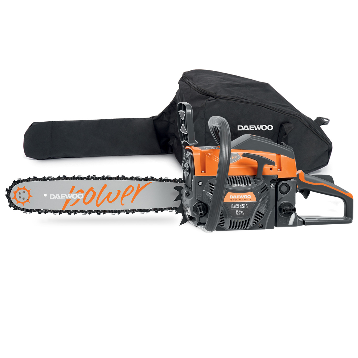 Изображение товара Бензопила Daewoo DACS 4516 3.1 л.с. шина 40 см цепная пила бензиновая