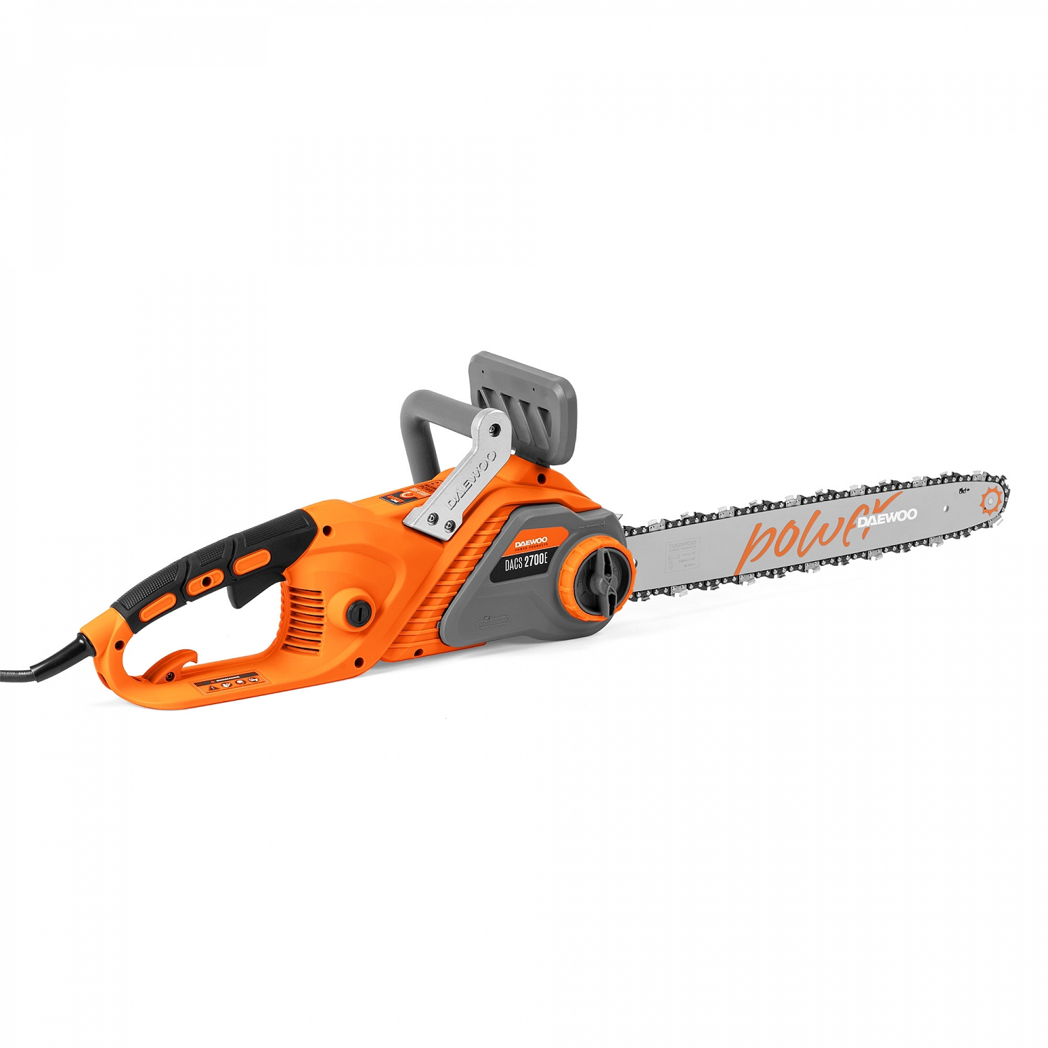 Изображение товара Электропила Daewoo DACS 2700E мощностью 2700 Вт, шина 45 см