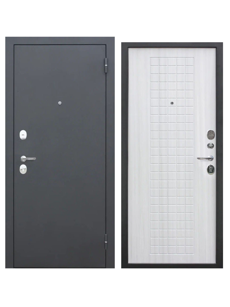 Изображение товара Входная стальная дверь Superlock SL-3 с двумя замками и шумоизоляцией
