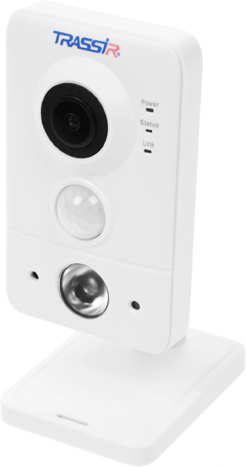 Изображение товара Видеокамера IP Trassir TR-D7151IR1 1.4-1.4 мм белая Изображение товара Видеокамера IP Trassir TR-D7151IR1 1.4-1.4 мм белая