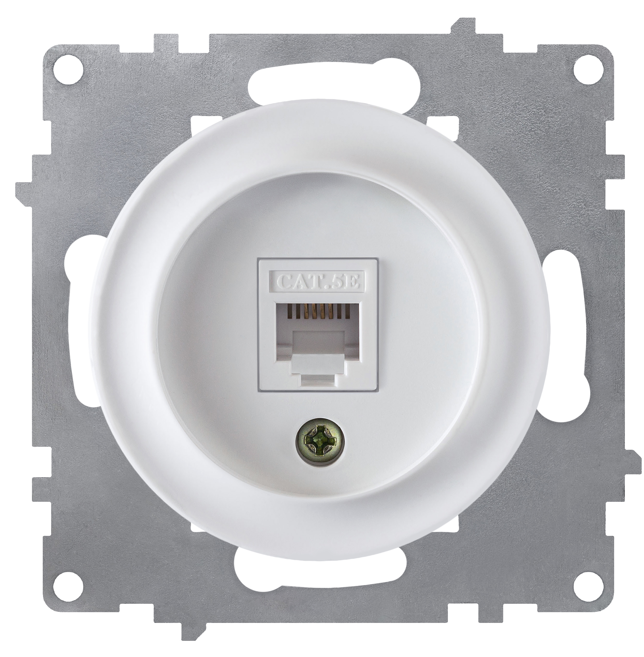 Изображение товара Rозетка RJ45 встраиваемая OneKeyElectro Florence 2172770 белая