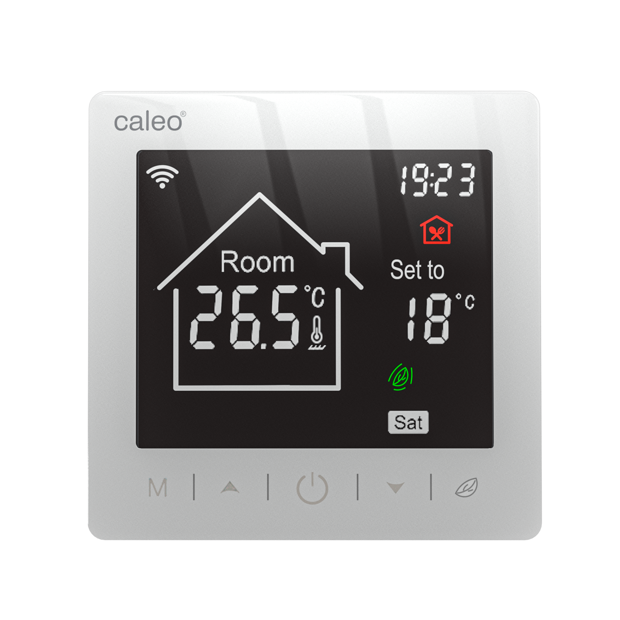 Изображение товара Цифровой Wi-Fi терморегулятор CALEO C947 для теплого пола управление через смартфон