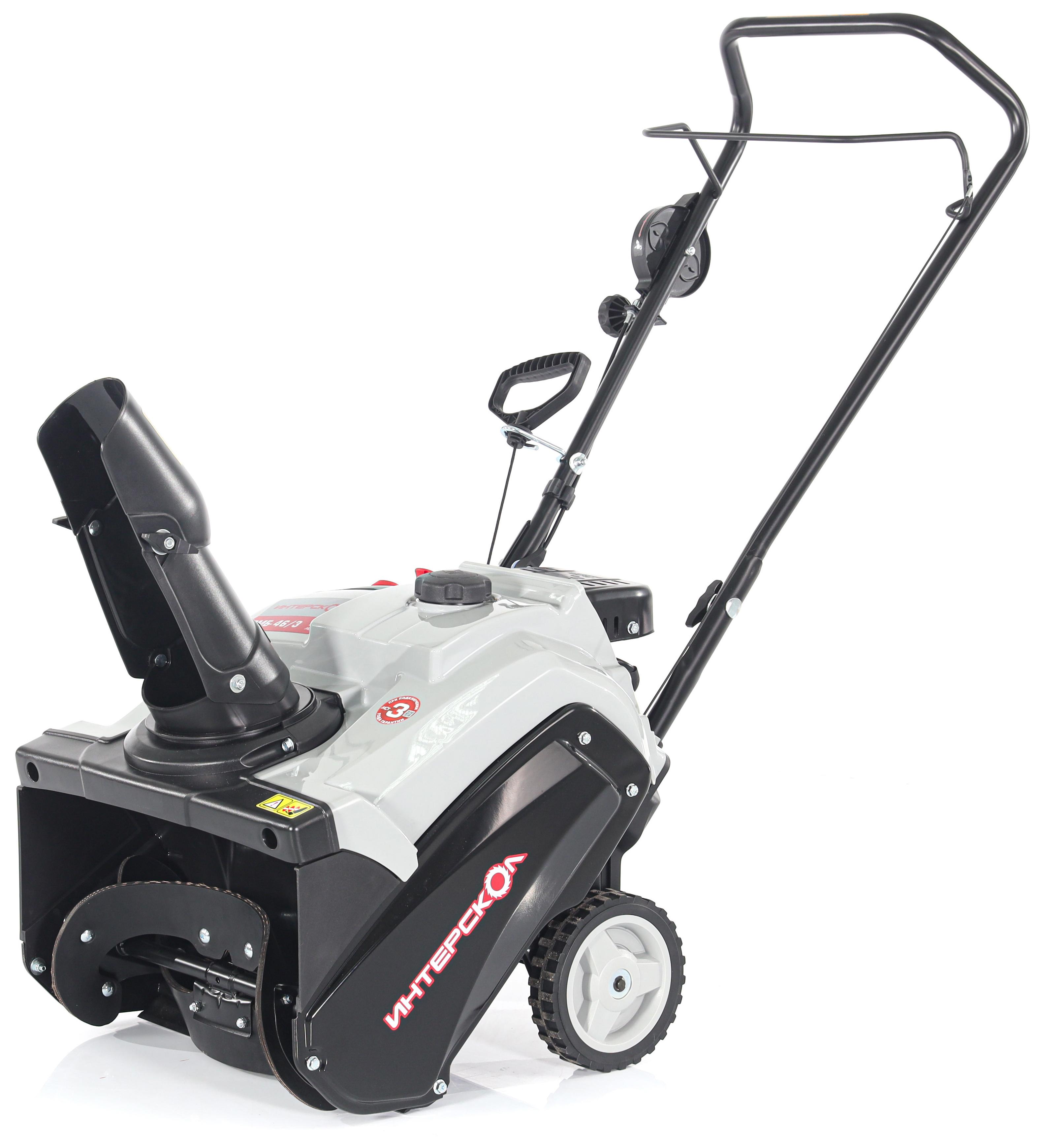 Изображение товара Снегоуборочная машина Интерскол СМБ-46/3 с бензиновым двигателем 3 л.с.