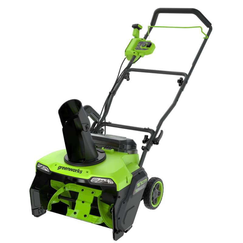 Изображение товара Аккумуляторный снегоуборщик Greenworks GD40STX2 51 см 40 В бесщеточный двигатель