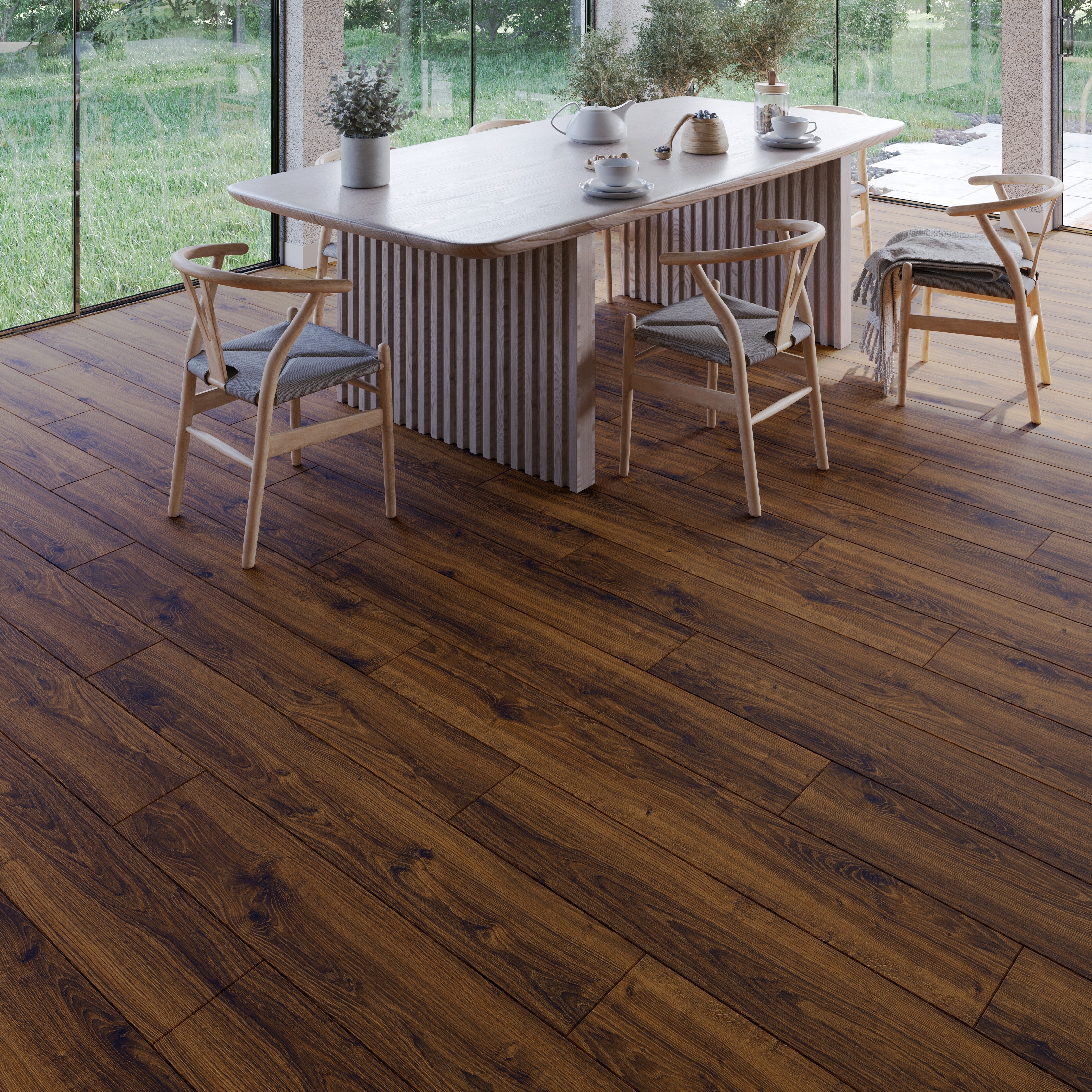 Изображение товара Ламинат Дуб Вайнбург 33 класс 10 мм с фаской 1.74 м² Россия