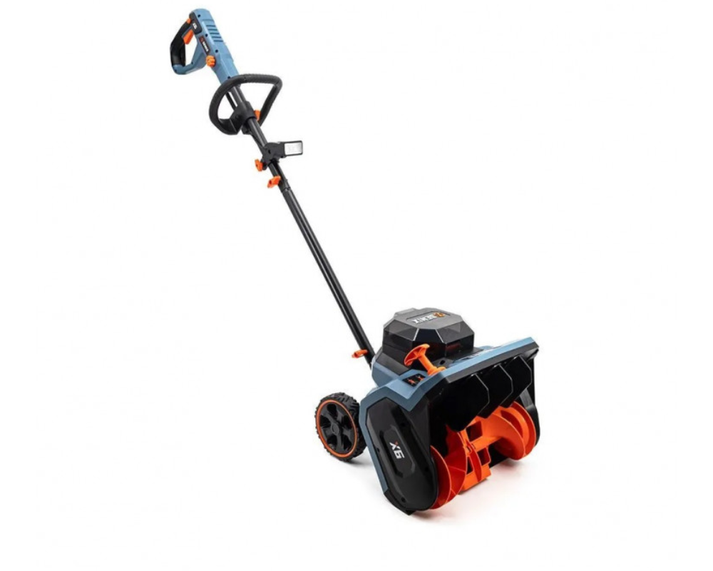 Изображение товара Снегоуборщик аккумуляторный Senix STX6-M-EUНСК 38 см 60 В АКБ и ЗУ в комплекте