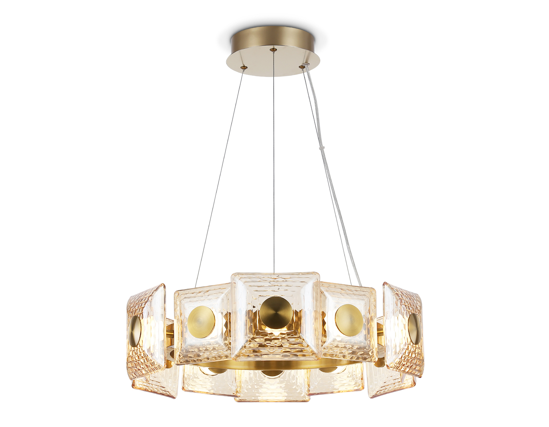 Изображение товара Люстра подвесная светодиодная Ambrella light LH31021 теплый белый свет