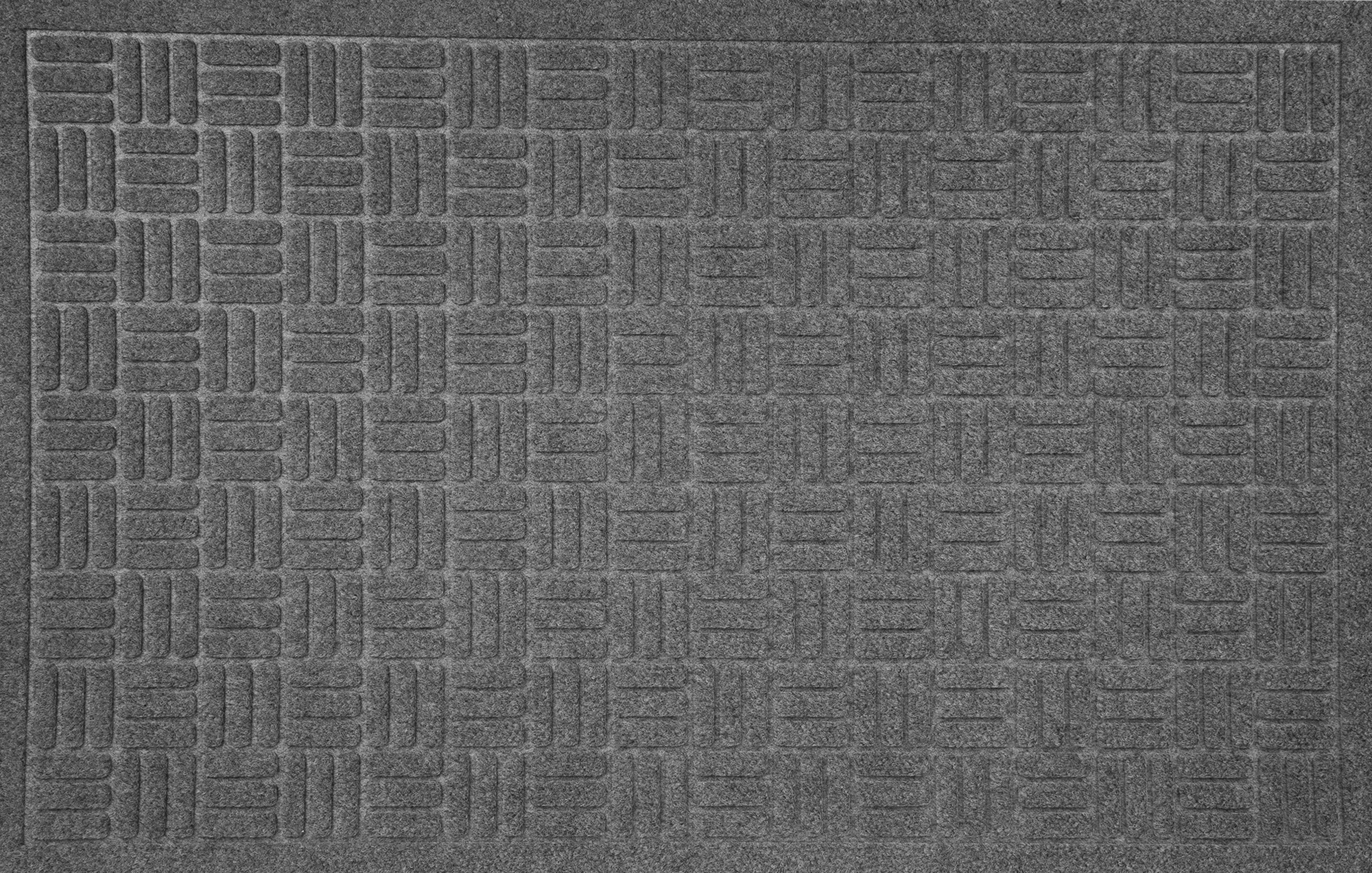 Изображение товара Коврик придверный KREAFORTA серый 50x80 см грязезащитный для дома и офиса