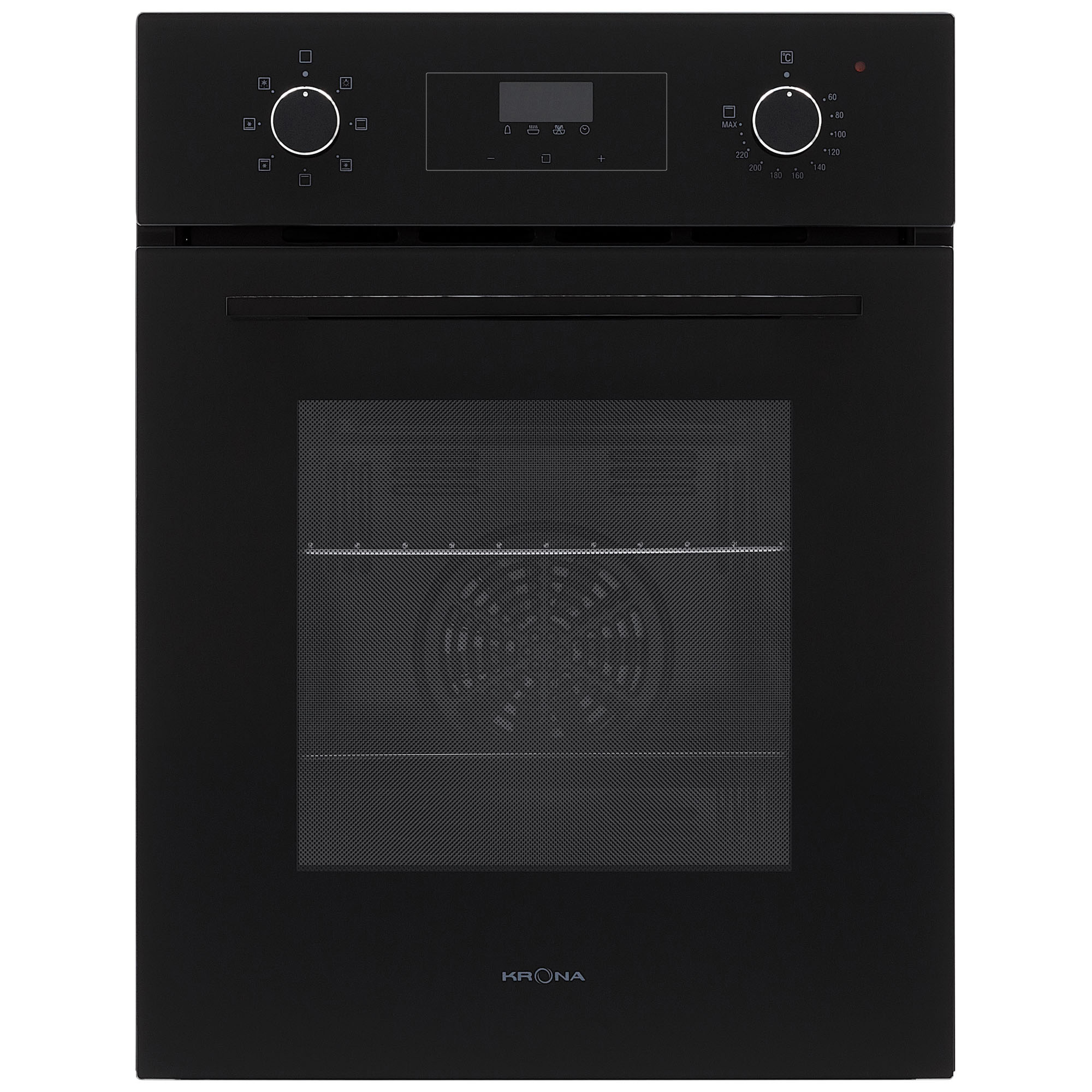 Изображение товара Духовой шкаф KRONA RITUS 45 BL/BL G2 электропечь встроенный 48л гриль черный
