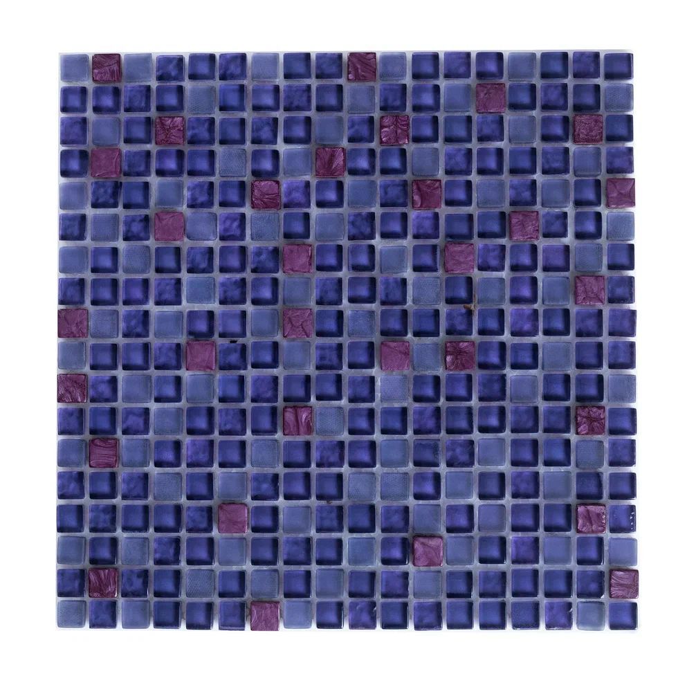 Изображение товара Декоративная мозаика Керамоград SSZGS103 30x30 см Фиолетовая