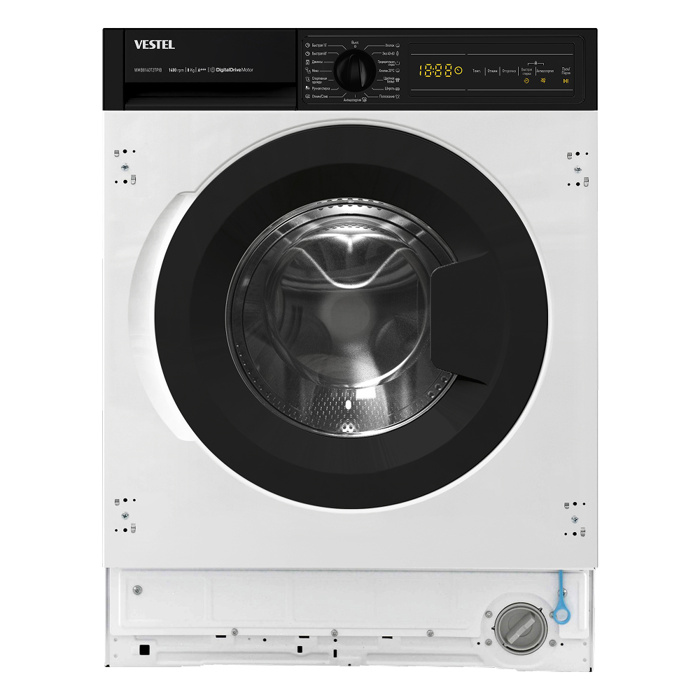 Изображение товара Стиральная машина Vestel Wmb8140t2tpib 59.7x81.7x54.4 см 8 кг цвет белый
