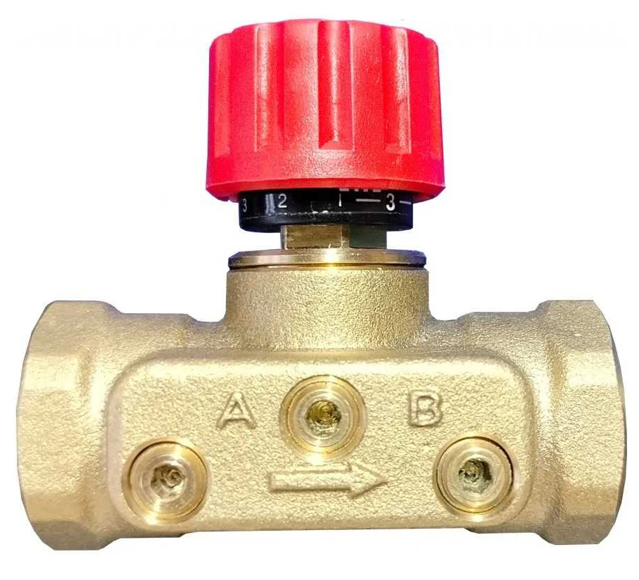 Изображение товара Клапан балансировочный ручной Апогей DN15 PN16 Kvs1.6 латунь