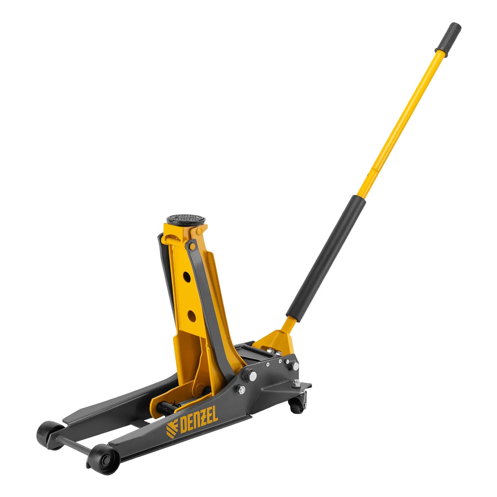 Изображение товара Гидравлический подкатной домкрат Denzel 51271 до 3 т