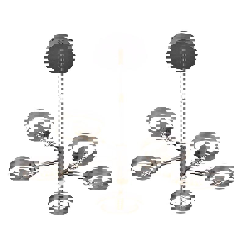 Изображение товара Люстра на штанге Gerhort Modern G61415/5GR светодиодная