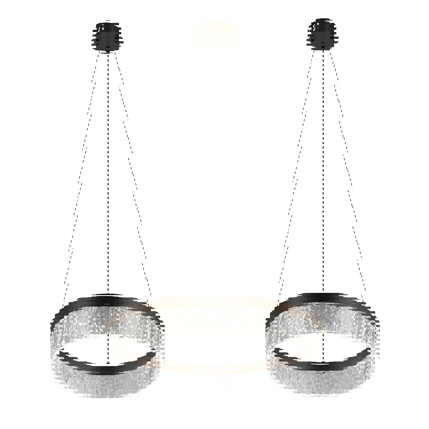 Изображение товара Светильник подвесной светодиодный Gerhort G52118/1BK CF+CL