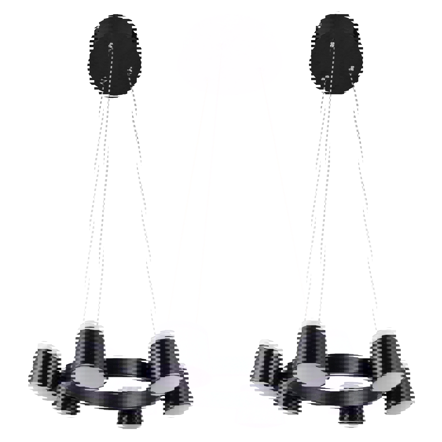 Изображение товара Люстра подвесная светодиодная Gerhort G61237/6BK BK+WT