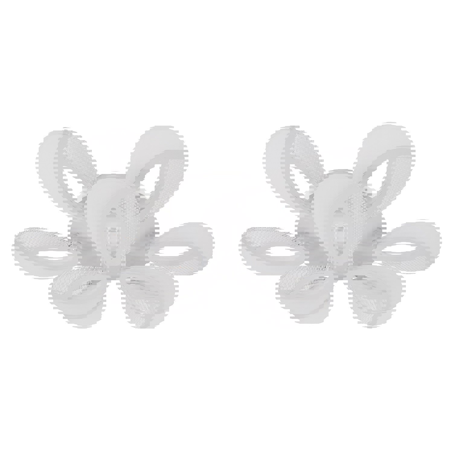 Изображение товара Люстра потолочная светодиодная Экономсвет Modern с пультом управления 130 м² регулируемый белый свет цвет белый