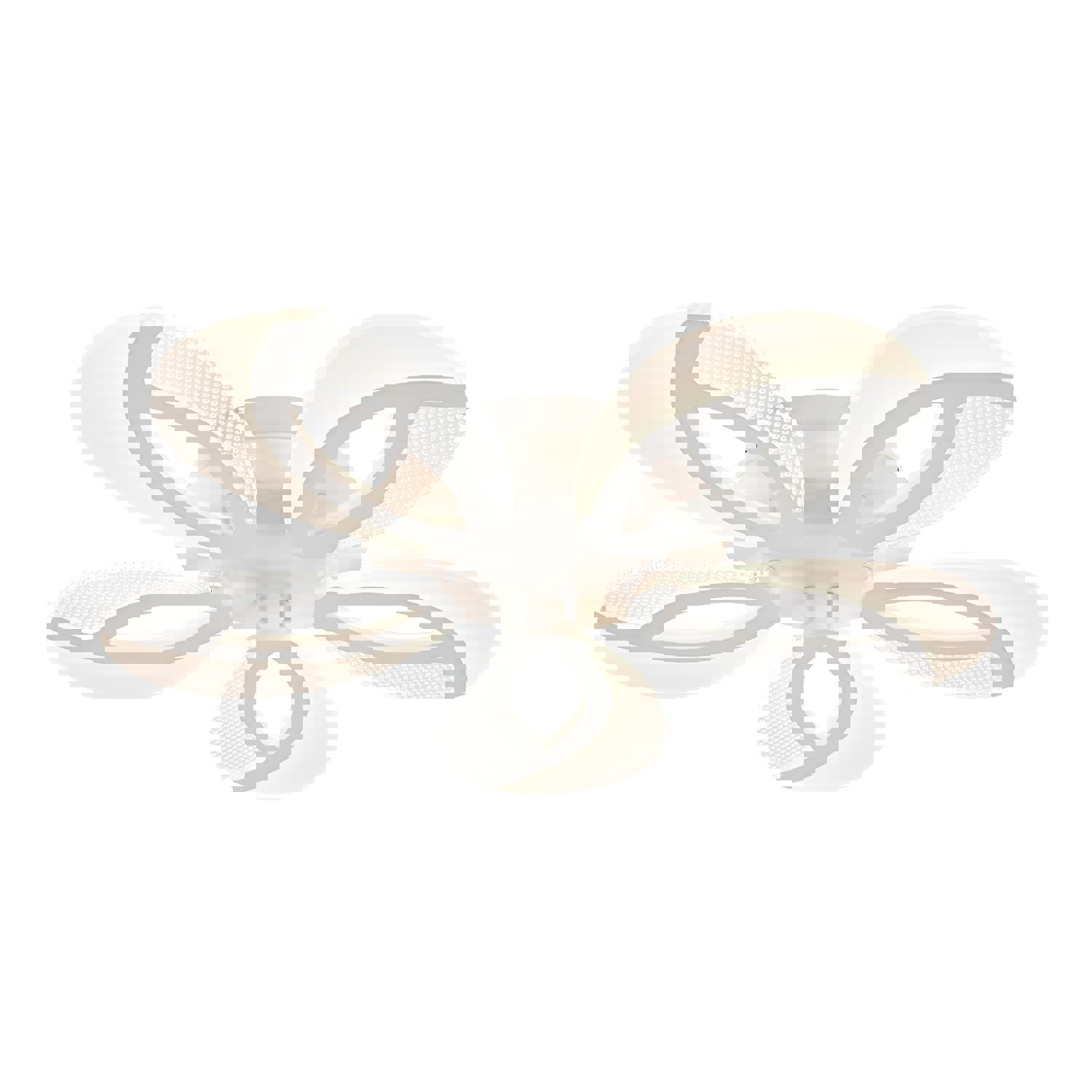 Изображение товара Люстра потолочная светодиодная Modern с пультом управления 87 м² Белый