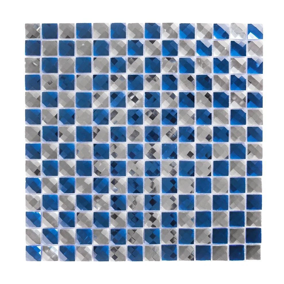 Изображение товара Декоративная мозаика Керамоград 30.4x30.4 см разноцветная для интерьера и бассейна