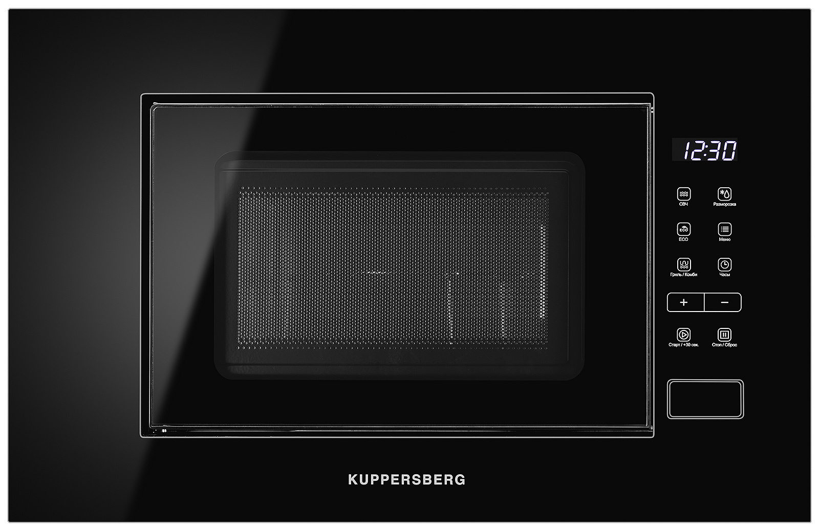 Изображение товара Встраиваемая микроволновая печь Kuppersberg HMW 620 B 20 л 59.5x38x31.5 см цвет черный