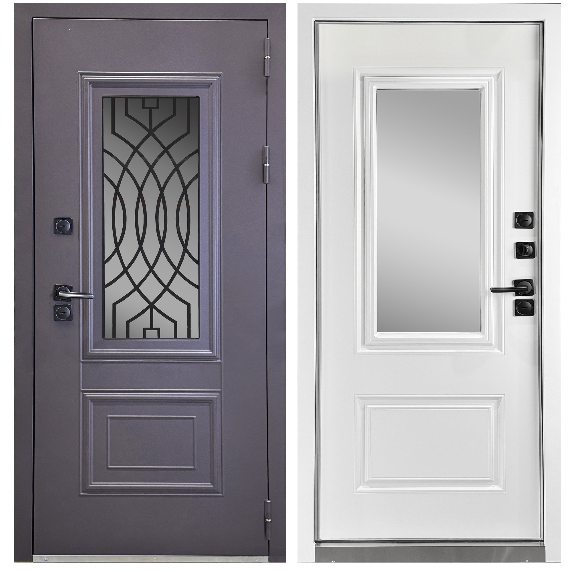 Изображение товара Входная дверь FOREMAN Ф-35 правый 205x86 см с терморазрывом и 3 контурами уплотнения