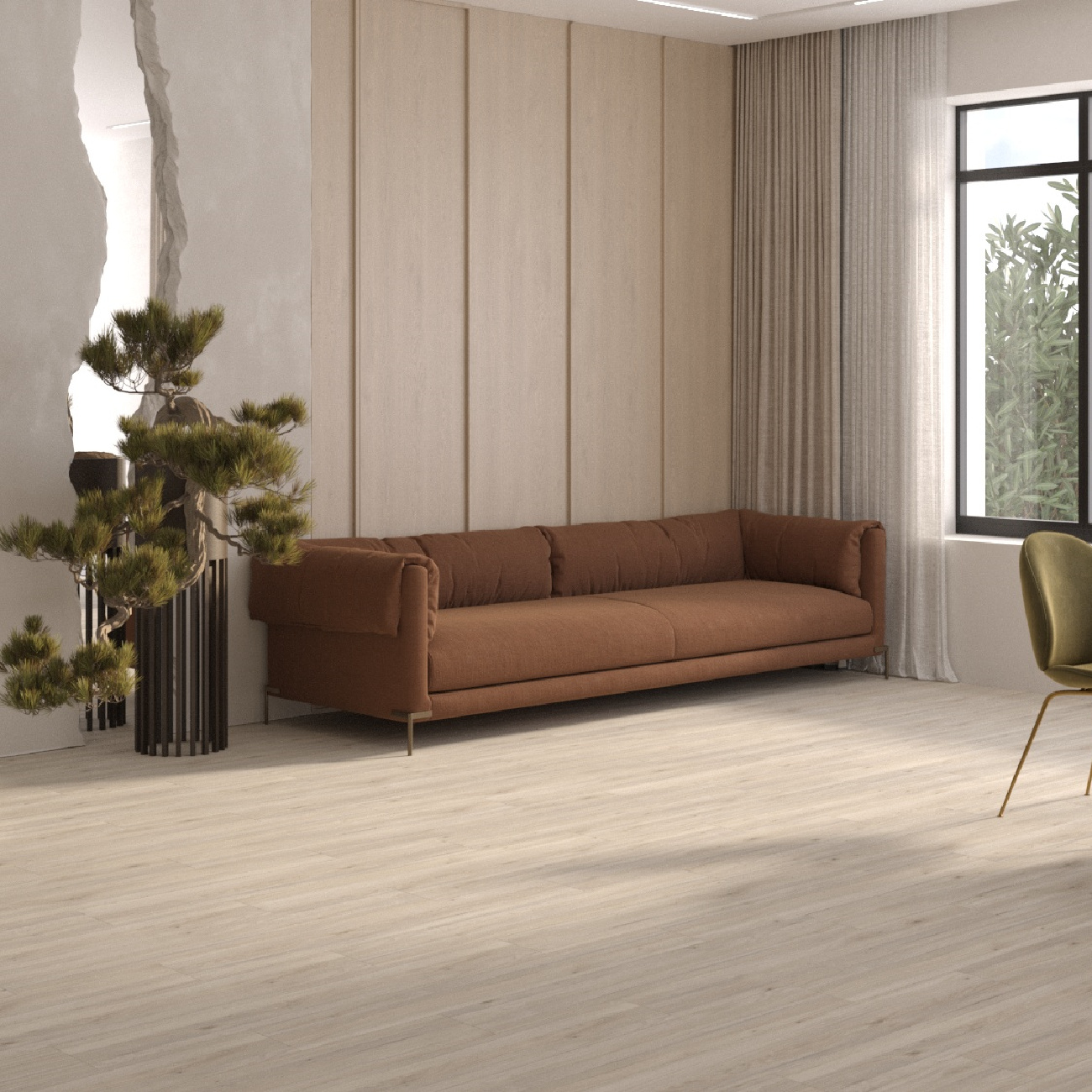 Изображение товара Ламинат Дуб Чара 33 класс толщина 10 мм с фаской 1.596 м²