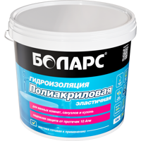 Изображение товара Мастика гидроизоляционная Боларс полиакриловая 10 кг