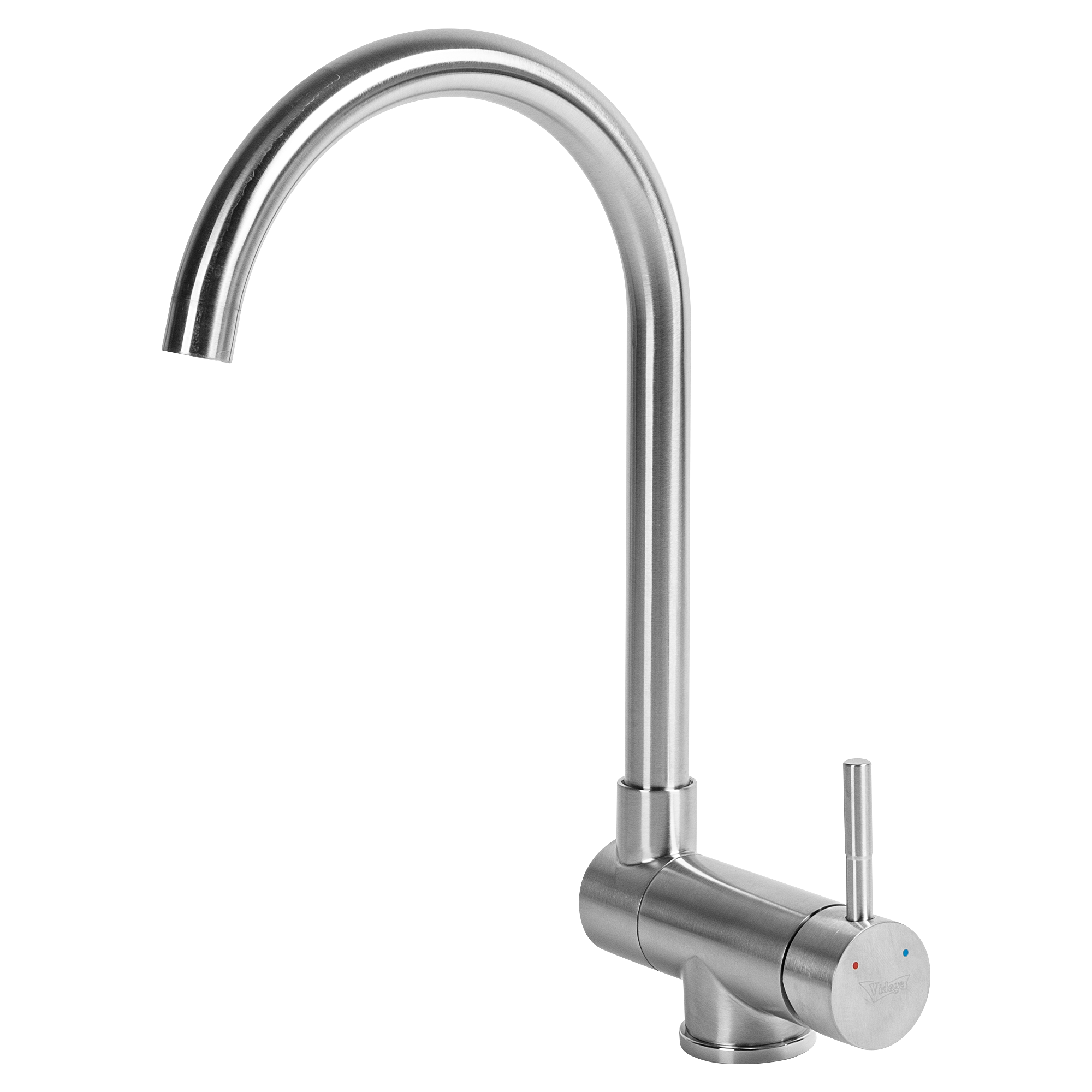 Изображение товара Смеситель для кухни Vidage хромированный с поворотным изливом 25 см