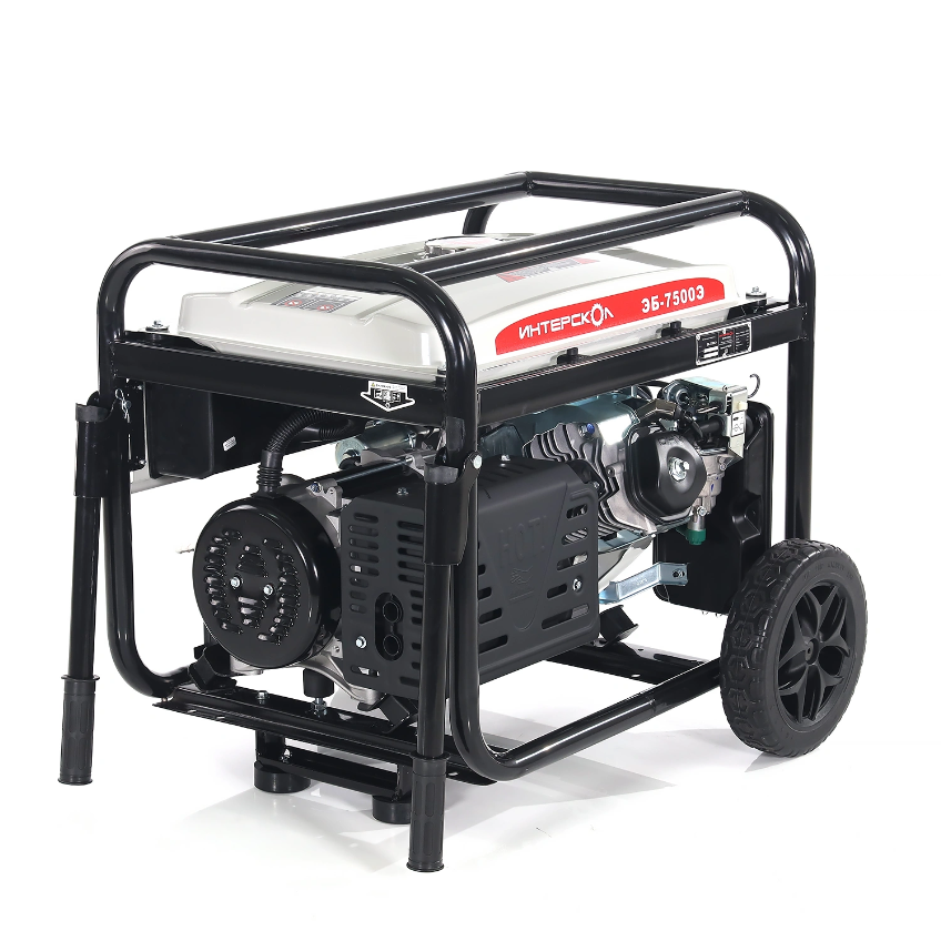 Изображение товара Генератор бензиновый Интерскол ЭБ-7500Э НСК 6.5 кВт
