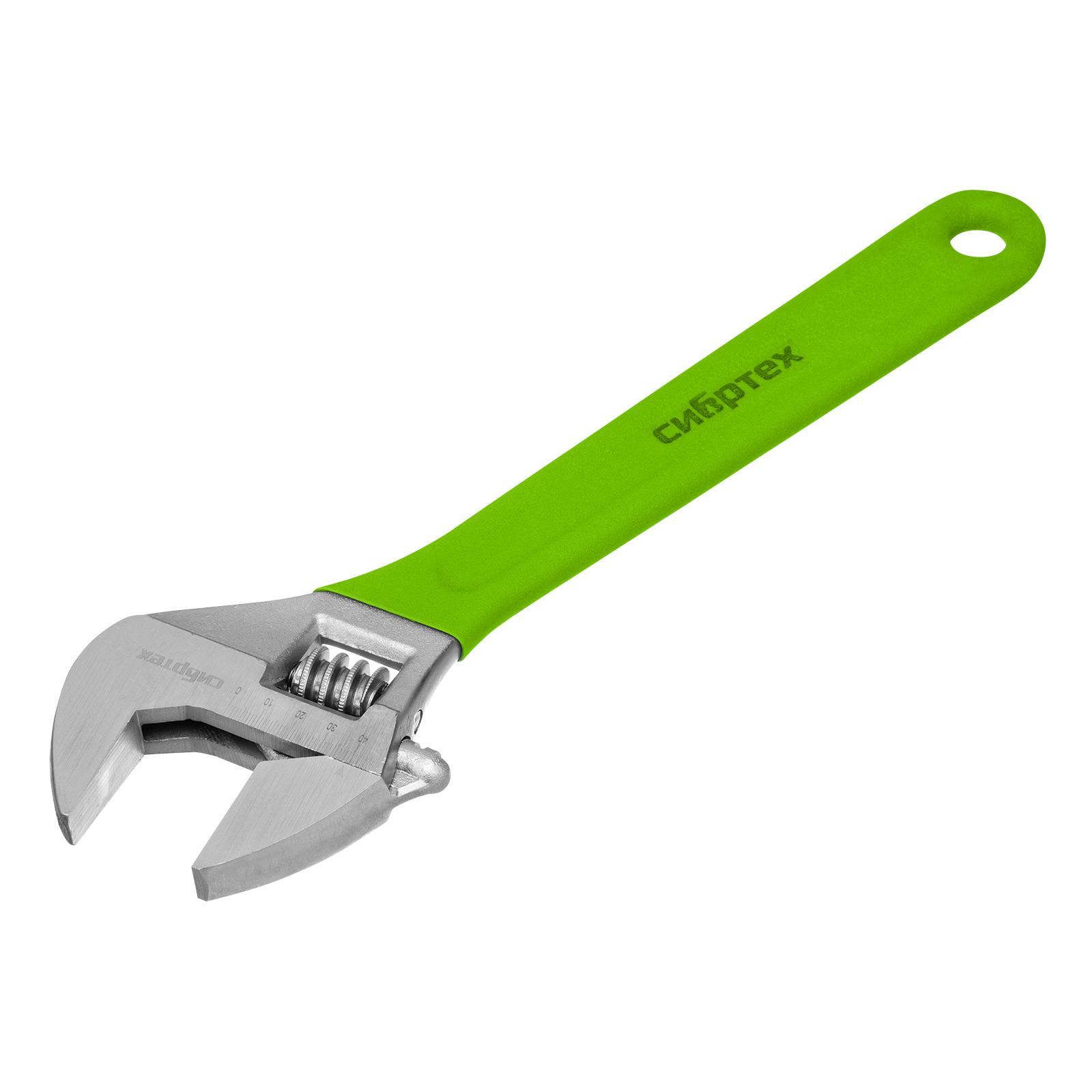 Изображение товара Ключ разводной СИБРТЕХ 375 мм с регулируемым захватом до 46 мм