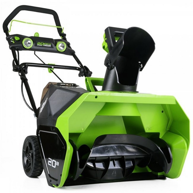 Изображение товара Снегоуборщик аккумуляторный Greenworks GD40ST с бесщеточным двигателем