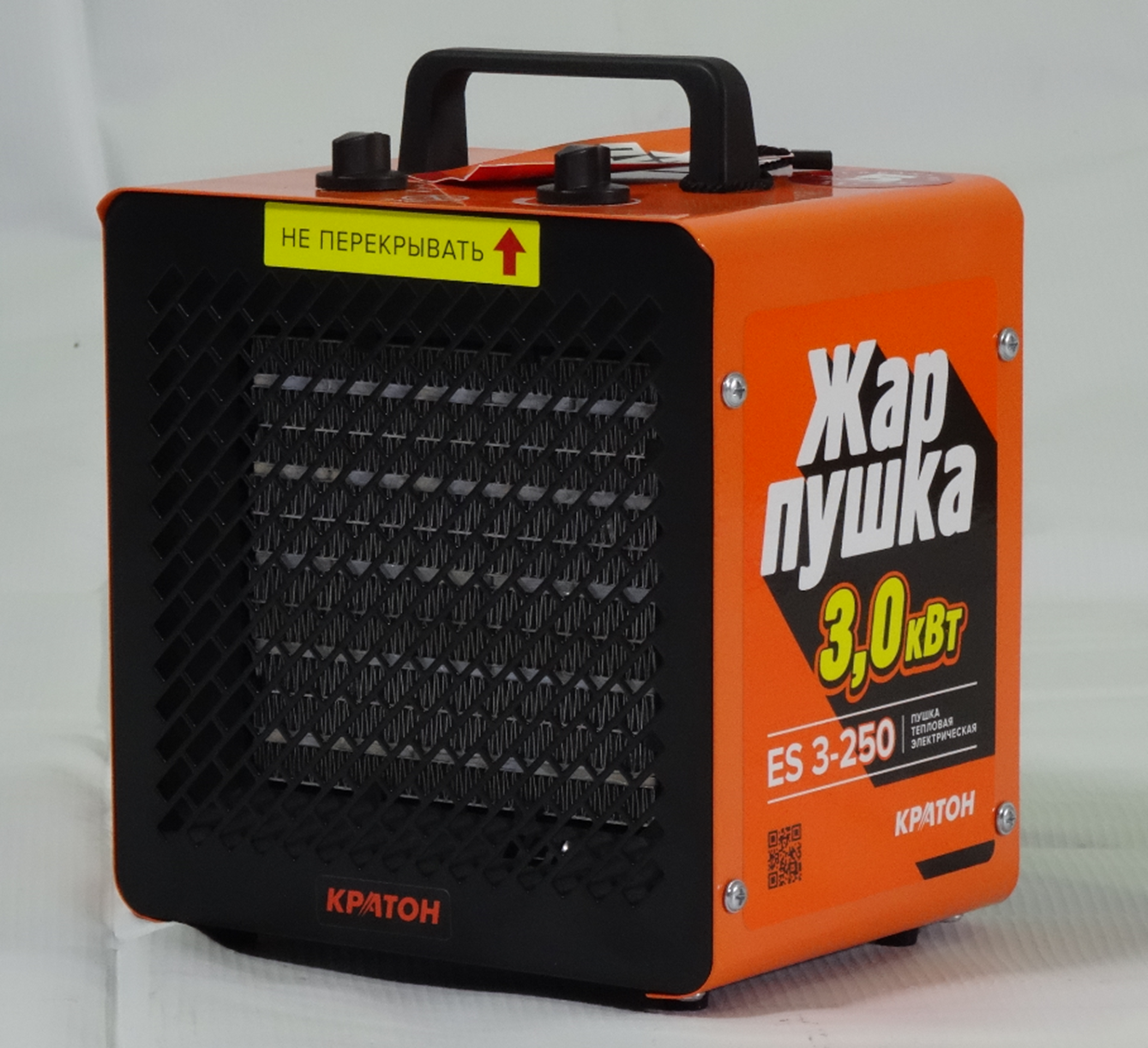 Изображение товара Электрическая тепловая пушка Кратон Жар-пушка ES 3-250 3000 Вт для обогрева помещений