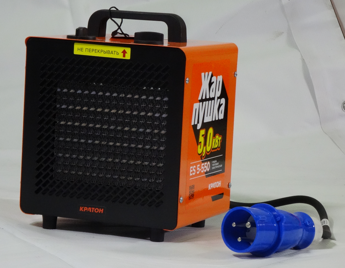 Изображение товара Тепловая пушка электрическая Кратон Жар-пушка ЕS 5-550 5000 Вт