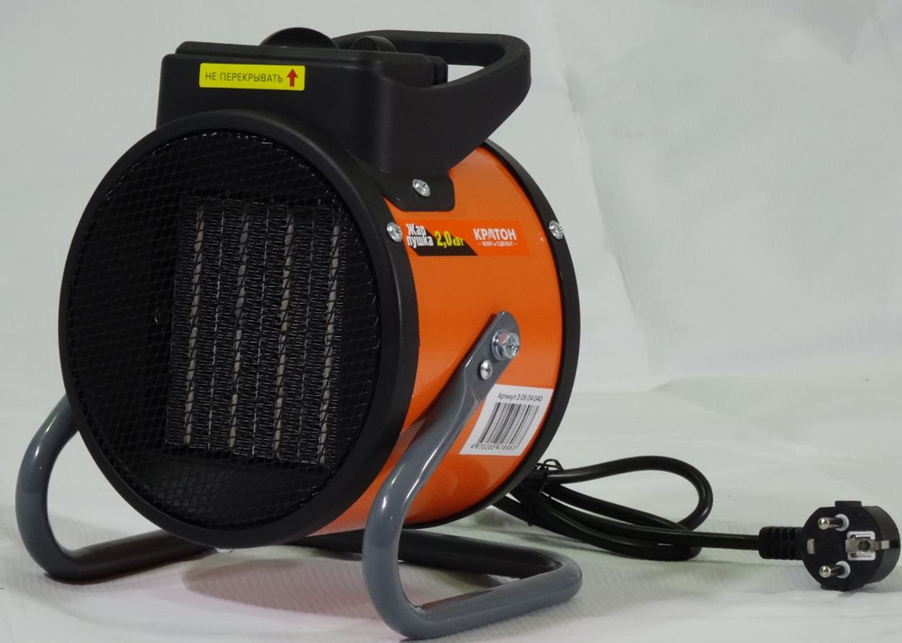 Изображение товара Электрическая тепловая пушка Кратон Жар-пушка ЕК 2-210 2000 Вт