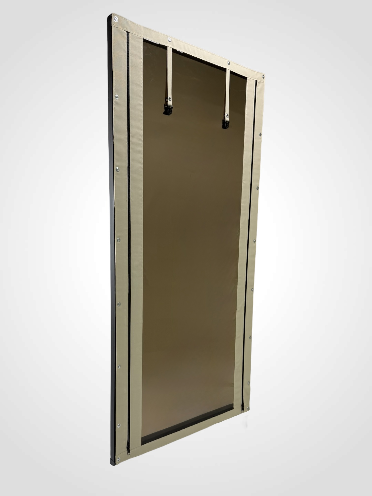 Изображение товара Мягкая дверь SCREEN 120x225 см, ПВХ, бежевый, 2-стор молнии