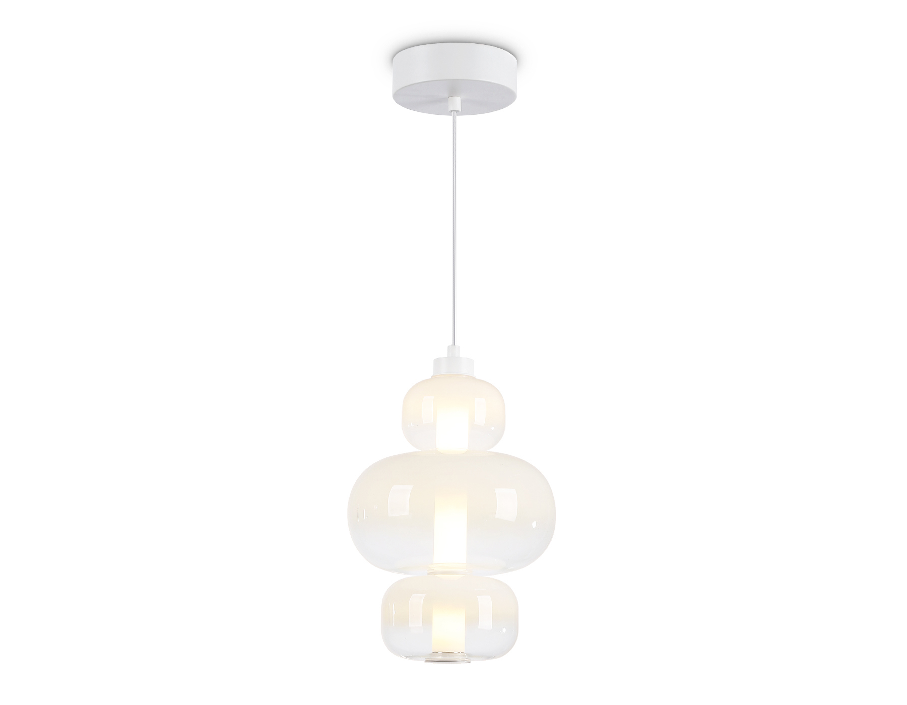 Изображение товара Светильник подвесной светодиодный Ambrella light High light Lh11056* 8 м² теплый белый свет цвет белый