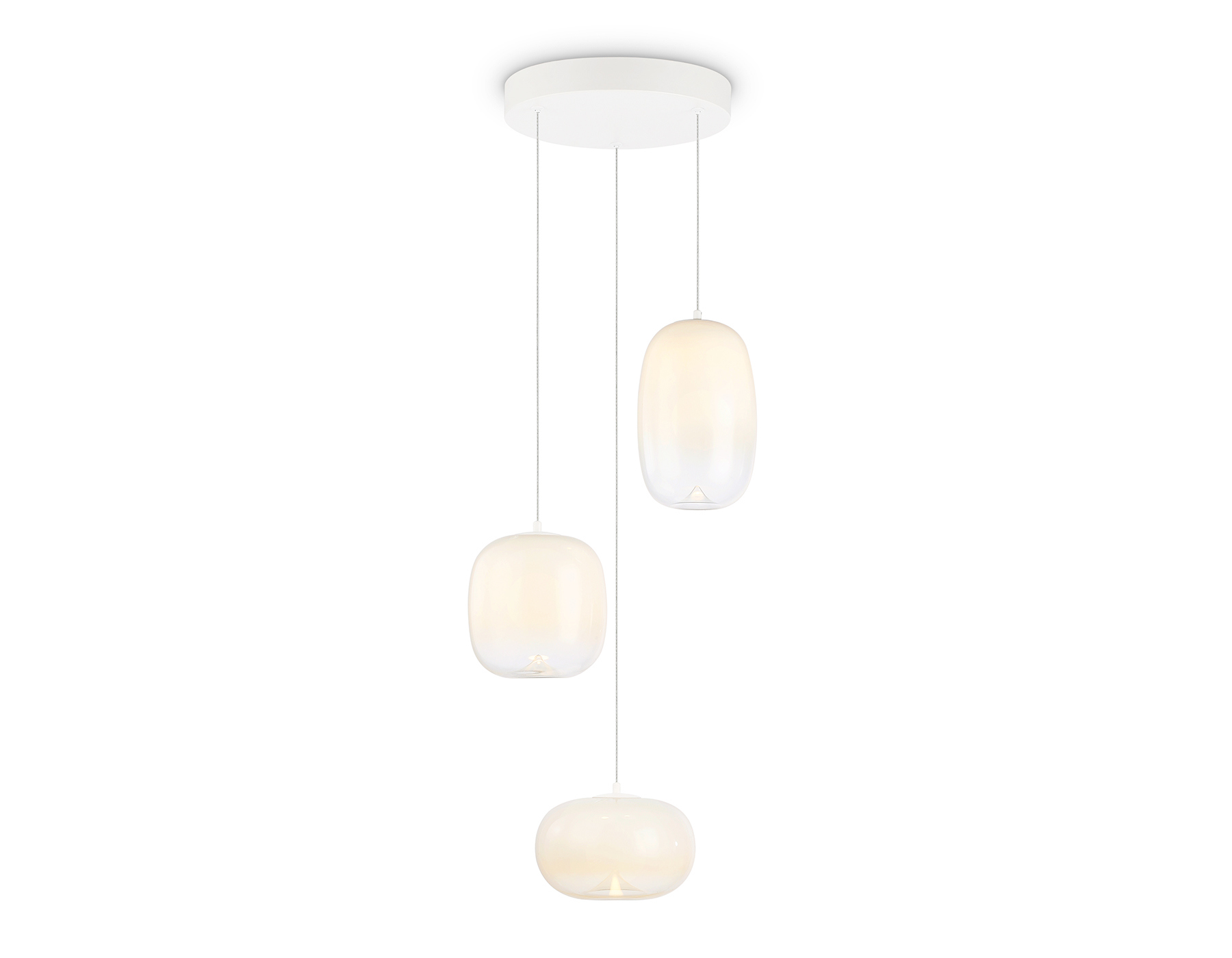 Изображение товара Светильник подвесной светодиодный Ambrella light High light Lh11096* 10 м² теплый белый свет цвет белый