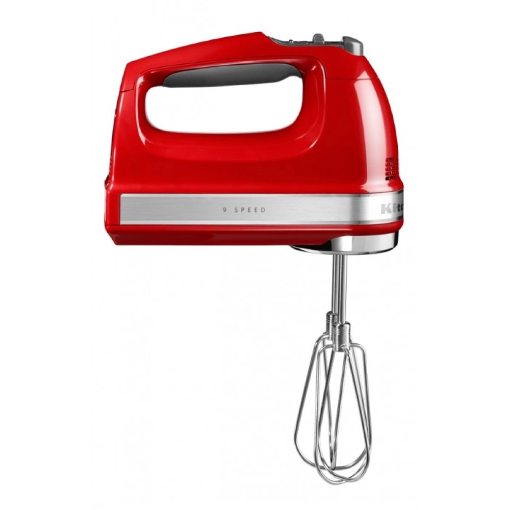 Изображение товара Ручной миксер KitchenAid 5KHM9212EER 9 скоростей красный Изображение товара Ручной миксер KitchenAid 5KHM9212EER 9 скоростей красный