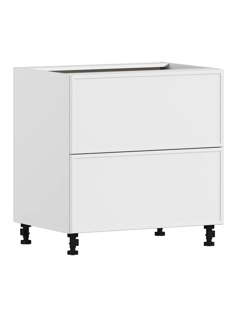 Изображение товара Модуль Столплит Регина квадро 3450800800102 80x82x56 см ЛДСП цвет белый/МДФ квадро белый