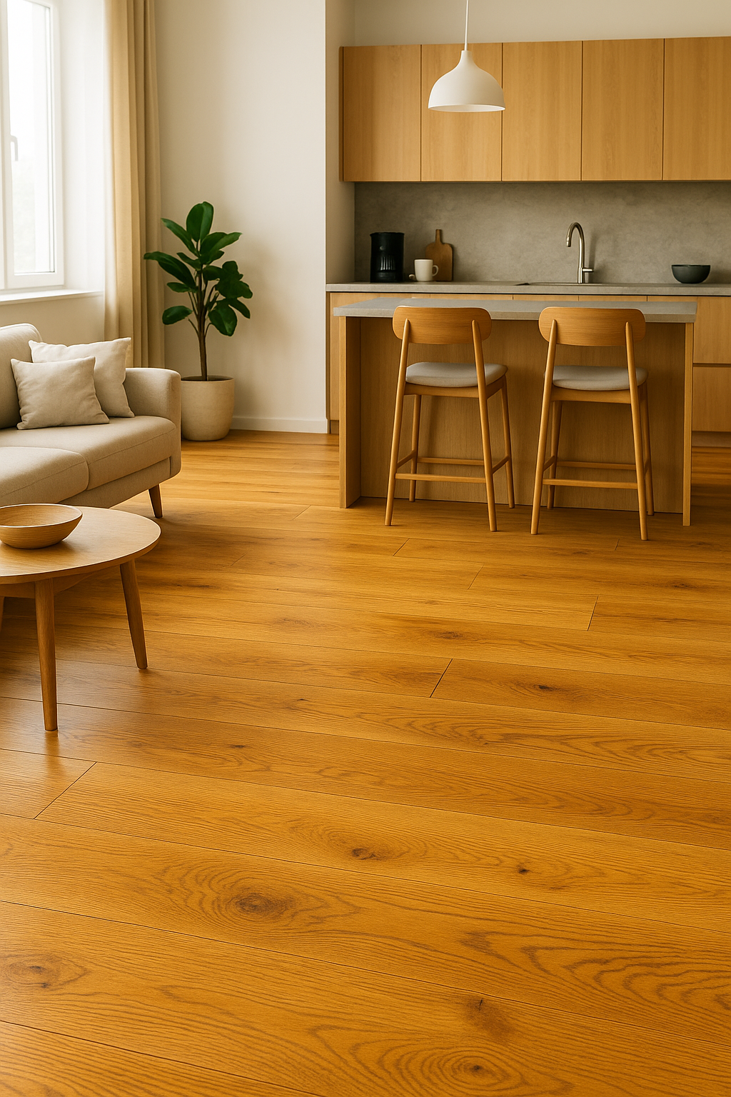 Изображение товара Паркетная доска из дуба DW Flooring DW-201HCR однополосная 14 мм 2.888 м²