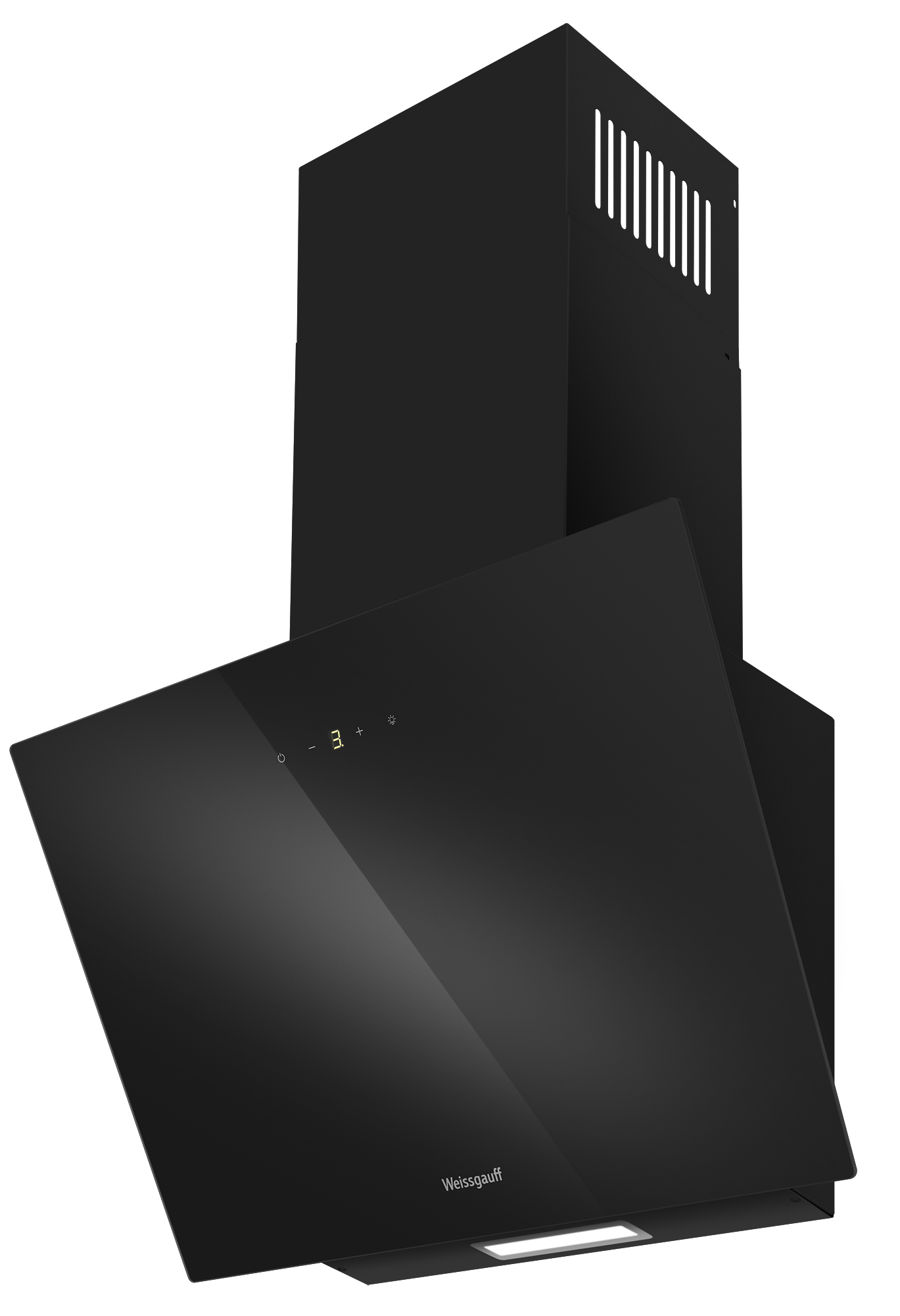 Изображение товара Вытяжка Weissgauff Sigma 50 Touch Black Glass 49.5 см черный стекло сенсорное управление