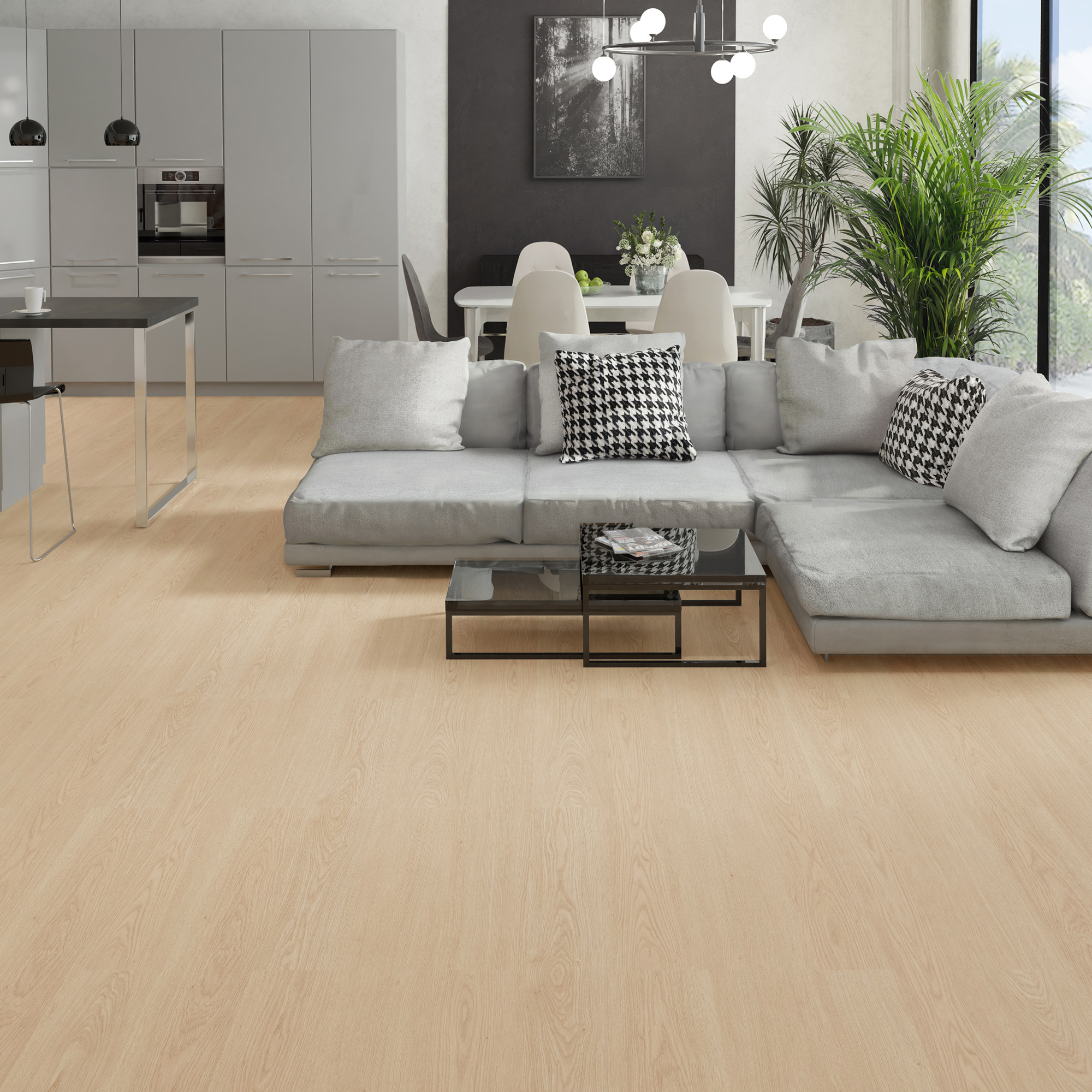 Изображение товара Ламинат Debut Дуб Аветар 32 класс 8 мм влагостойкий для дома и офиса