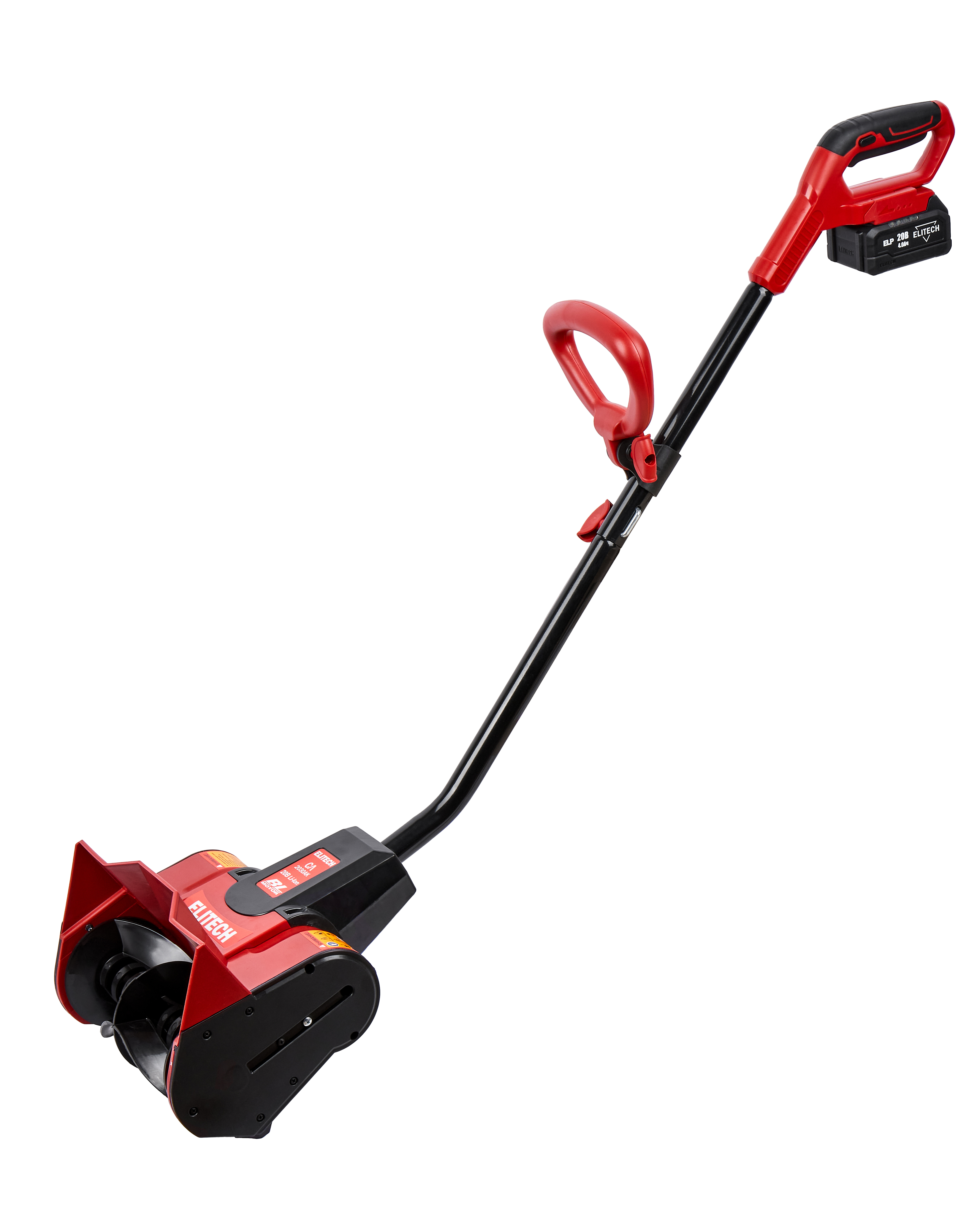 Изображение товара Аккумуляторный снегоуборщик Elitech СМ 2030АК 31 см 20 В