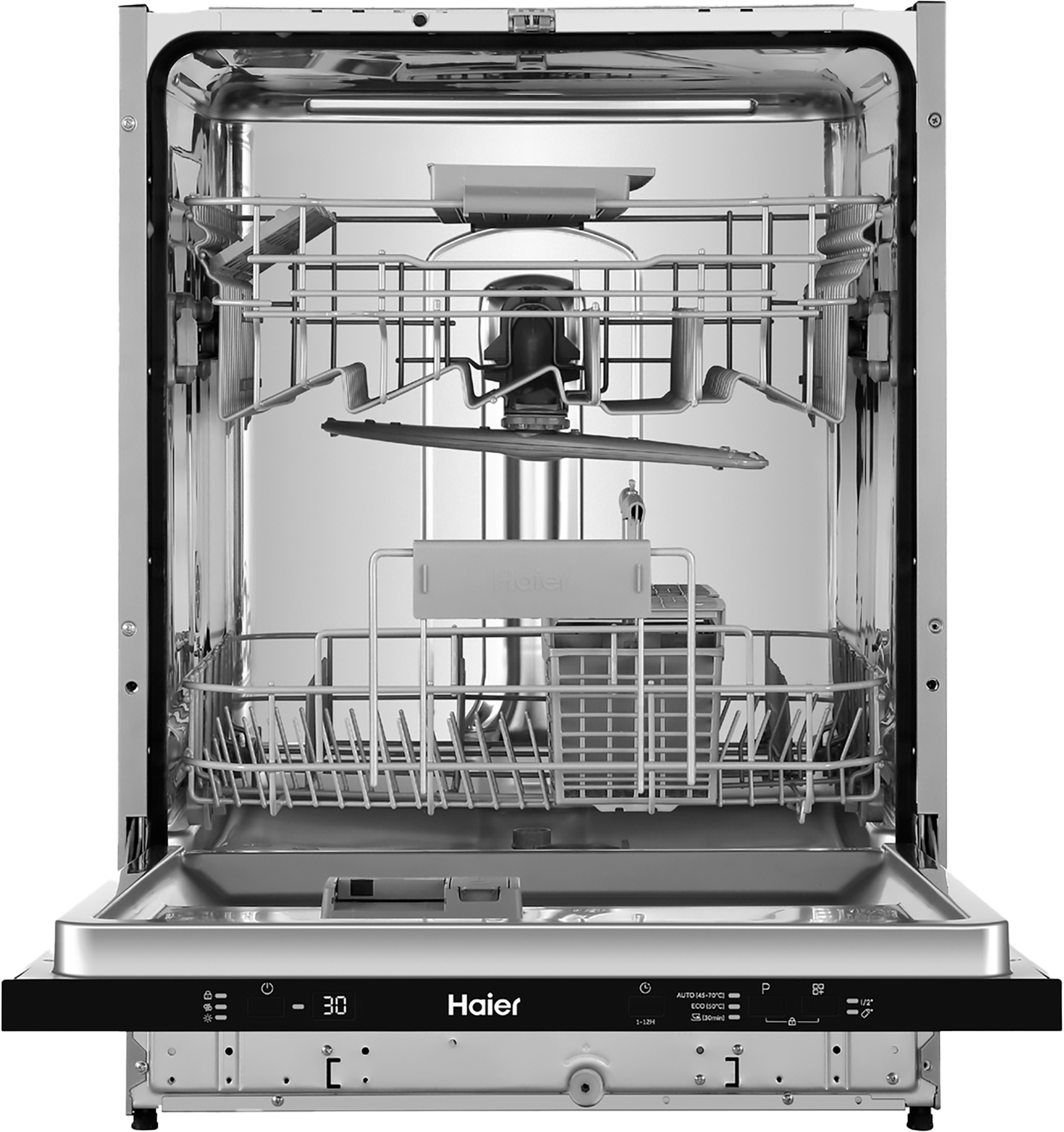 Встраиваемая посудомоечная машина Haier HDWE14-292RU 59.8 см 3 программы цвет серый - 7
