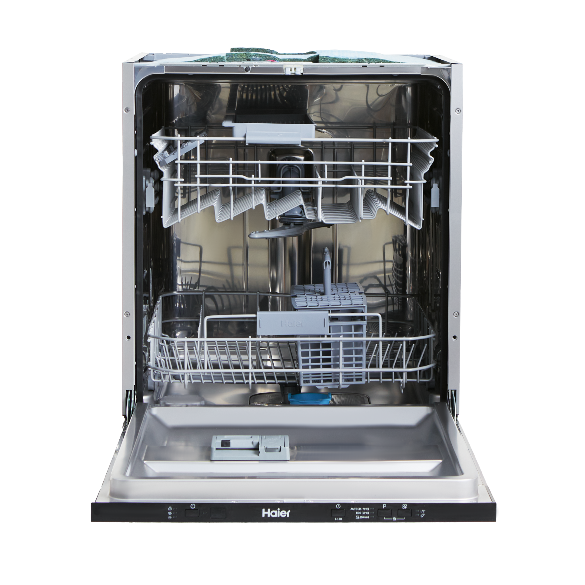 Встраиваемая посудомоечная машина Haier HDWE14-292RU 59.8 см 3 программы цвет серый - 2